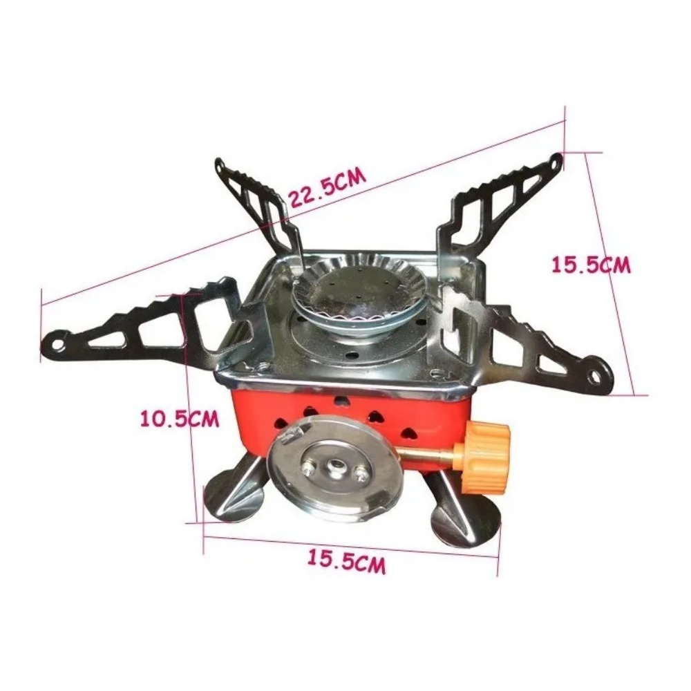 Miniatura 3 de Mini Estufa Fogon De Gas Butano Portatil